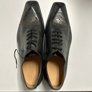 shoes men handmade genuine leather size 9.5